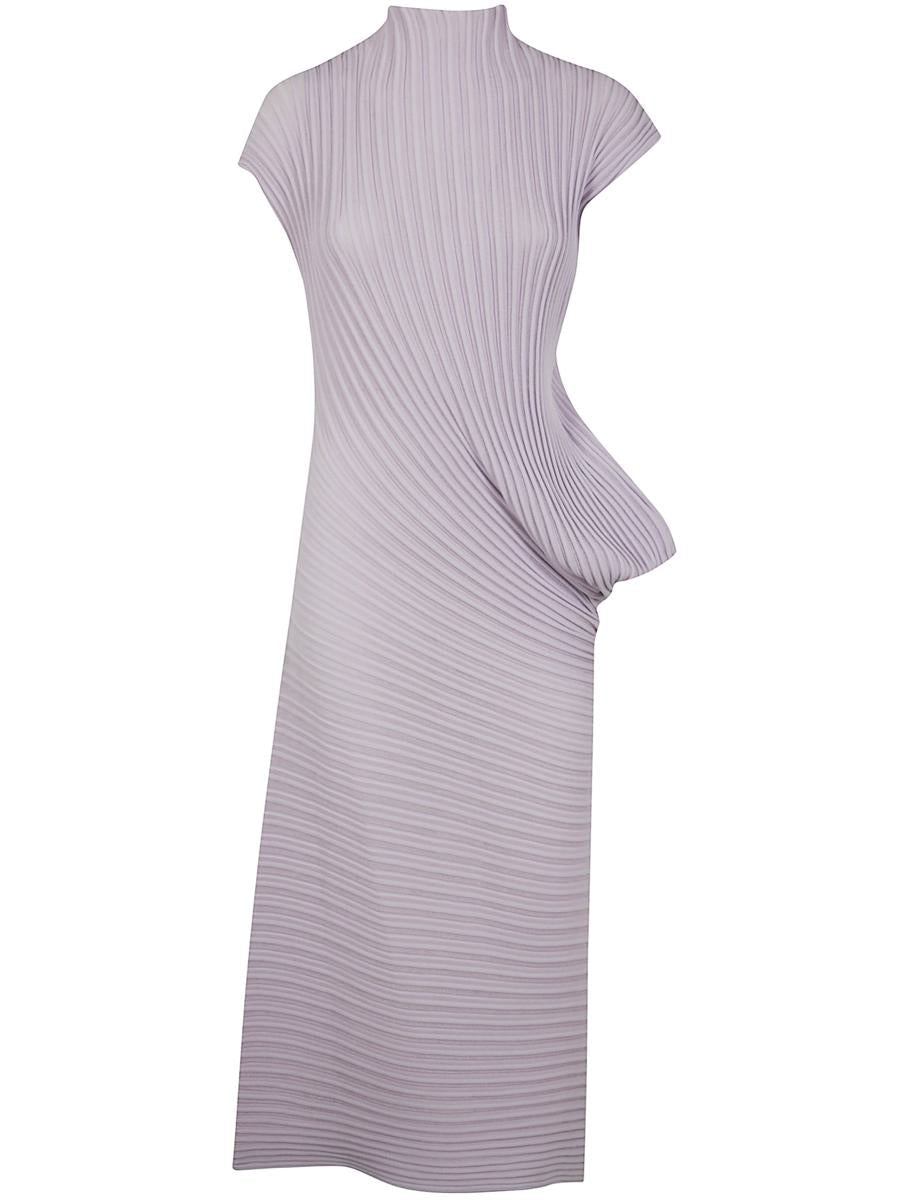 Issey Miyake Stream Langes Kleid Kleidung