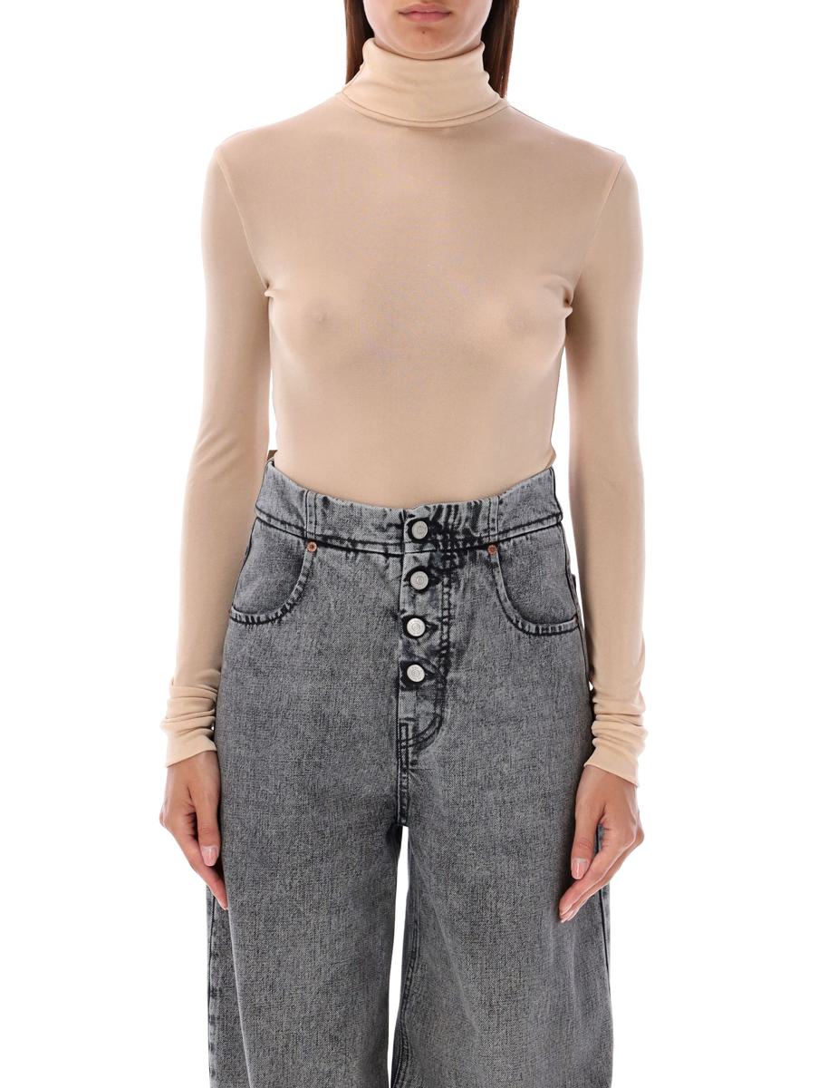 Maison Margiela Body mit hohem Halsausschnitt