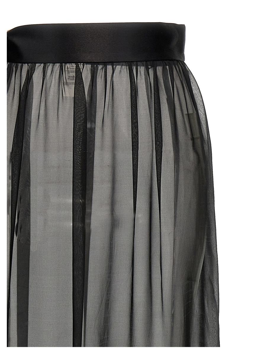 Dolce &amp; Gabbana Langer Chiffonrock