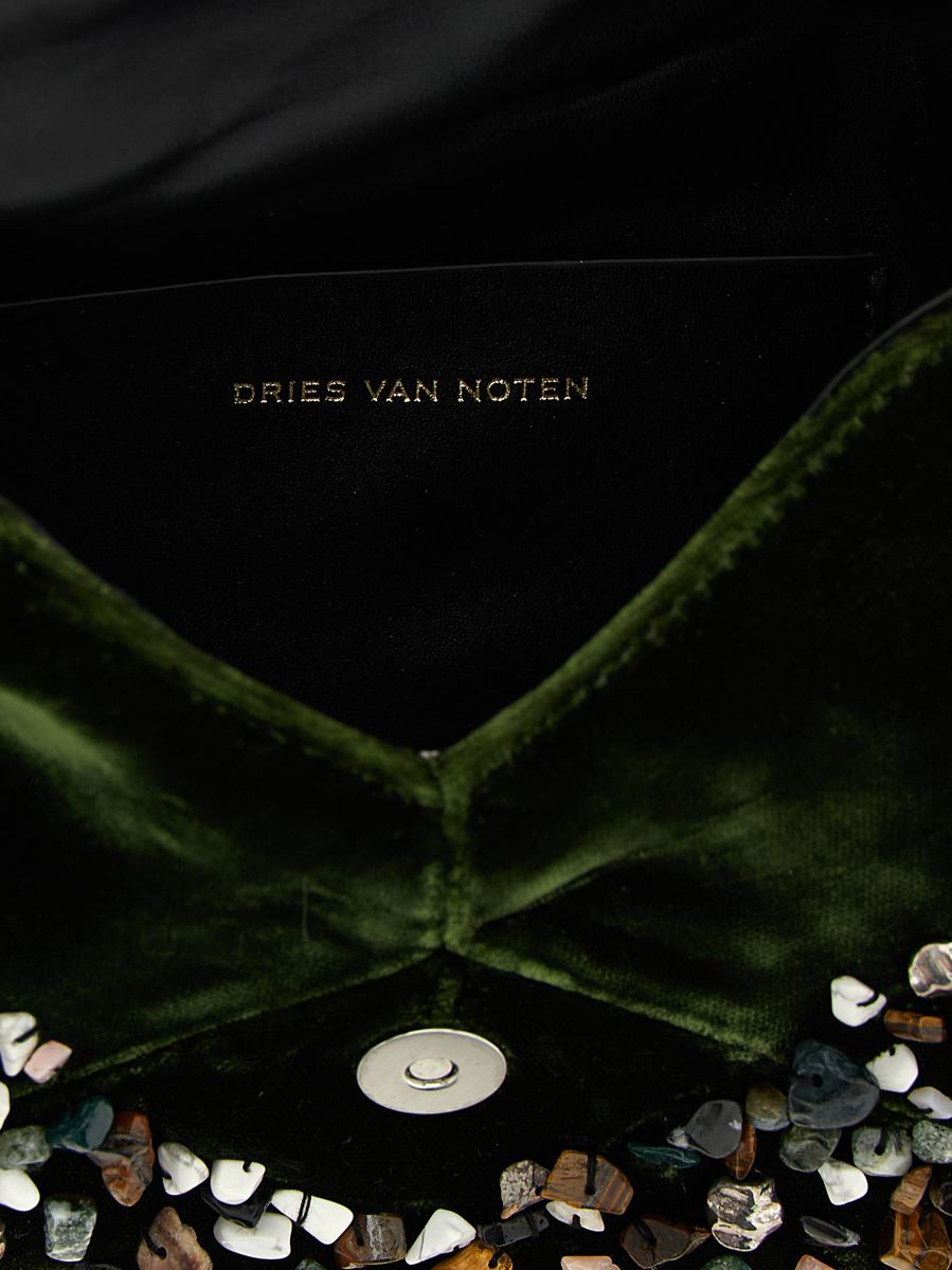 Dries Van Noten – Verzierte Umschlag-Clutch