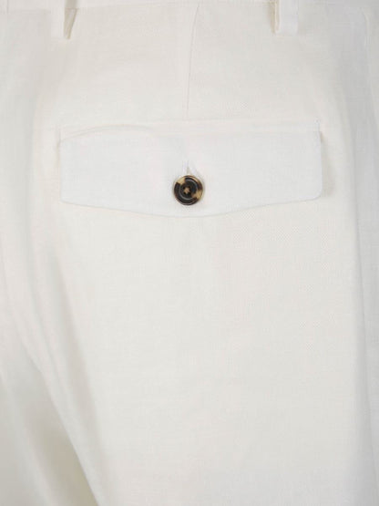 Formelle Bermudashorts aus Leinen von Lardini