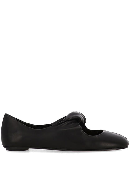 Alexander McQueen Ballerinas mit verdrehtem Detail