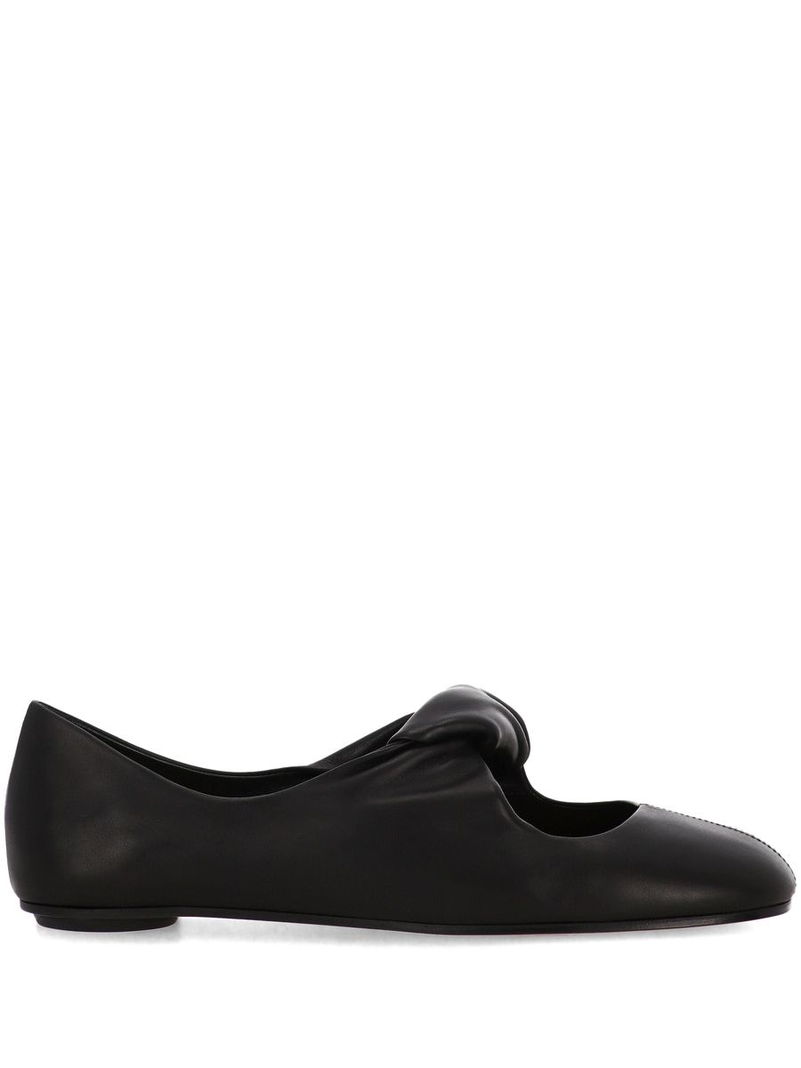 Alexander McQueen Ballerinas mit verdrehtem Detail