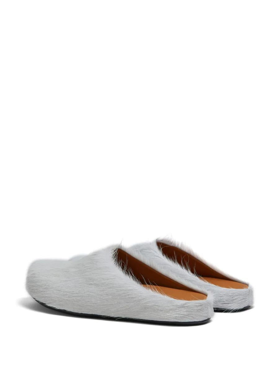 Marni – Fussbett-Sabot-Slipper mit runder Zehenpartie