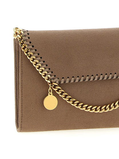 Stella McCartney „Falabella“-Geldbörse mit Kette