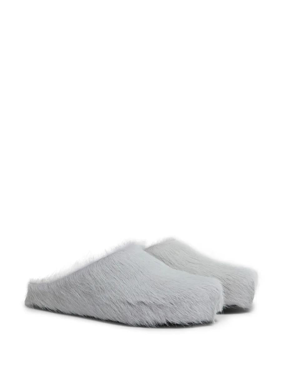 Marni – Fussbett-Sabot-Slipper mit runder Zehenpartie