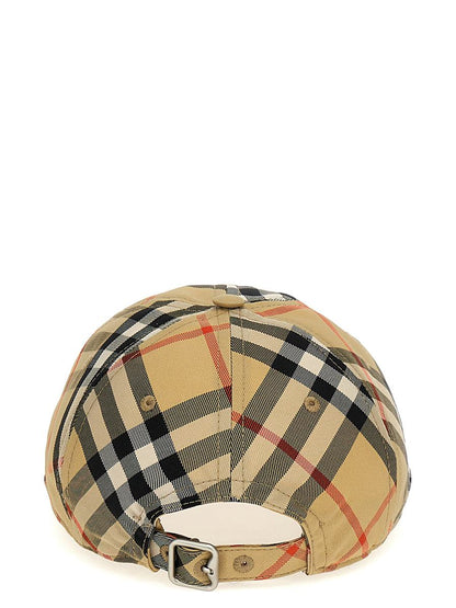 Burberry-Kappe mit Karo-Logo