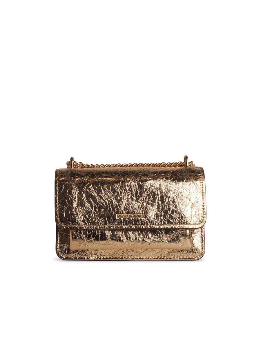 Michael Kors – Umhängetasche „Claire“ aus goldenem Leder