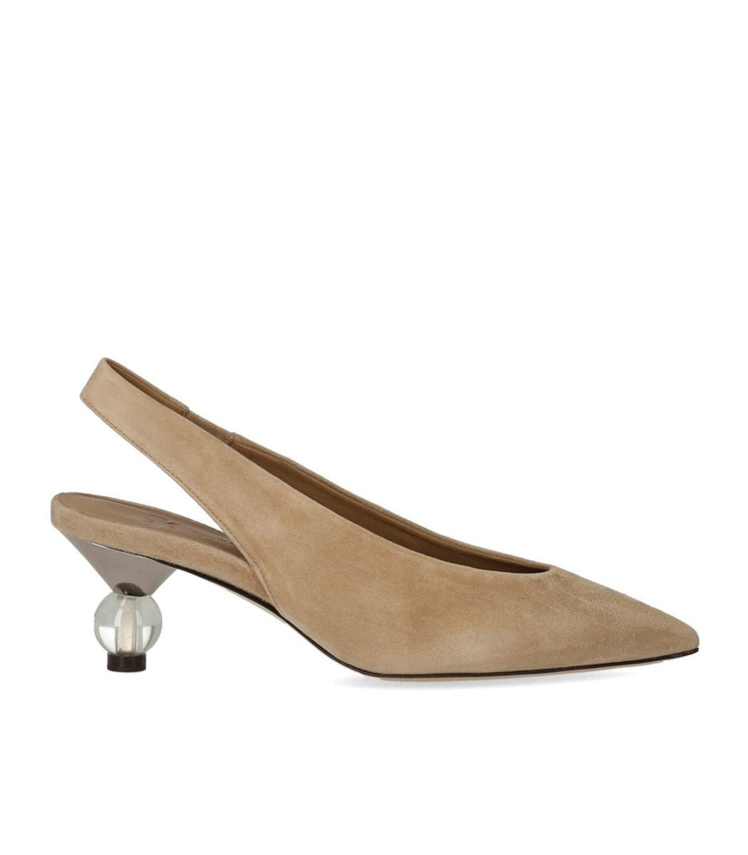 Weekend Max Mara – Orma – Beige Slingback-Pumps
