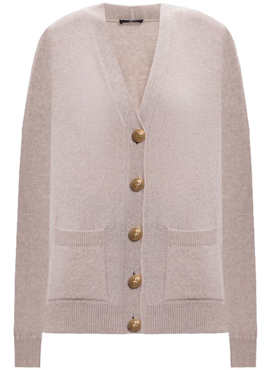 Balmain Klassischer Kurzer Cardigan Kleidung
