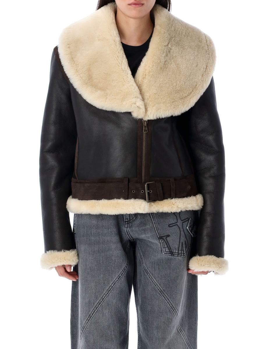 JW Anderson Fliegerjacke aus Leder