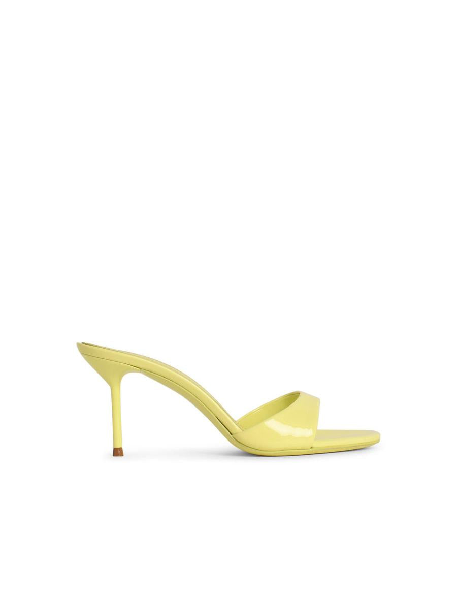 Paris Texas „Mule Lidia 70“ gelbe Lederpumps