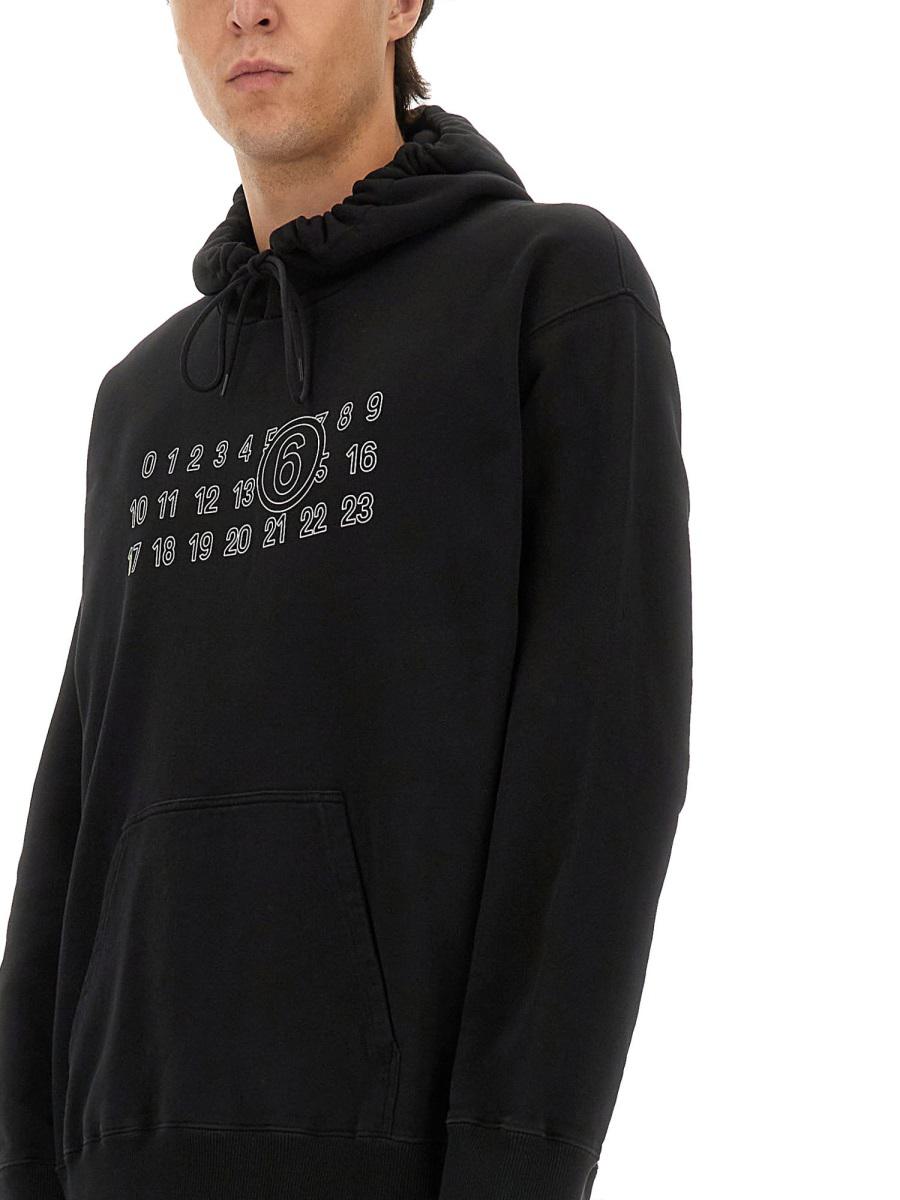 MM6 Maison Margiela – Kapuzenpullover mit Aufdruck