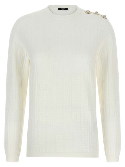 Balmain Maxi-Schulteroberteil
