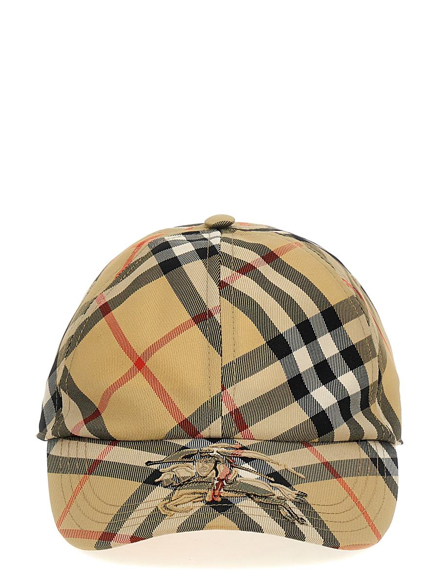 Burberry-Kappe mit Karo-Logo