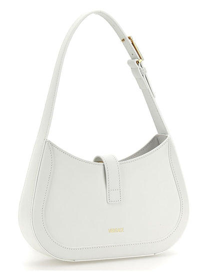 Versace Weiße Ledertasche