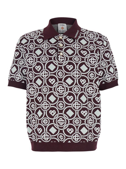 Poloshirt mit Monogramm