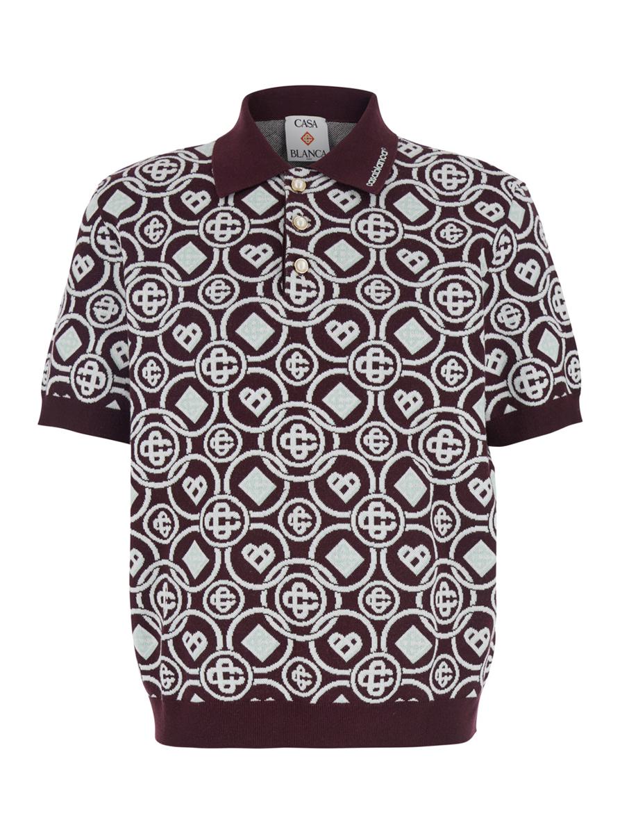 Poloshirt mit Monogramm