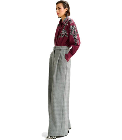 Essentiel Antwerp Invest – Graue Hose mit weitem Bein