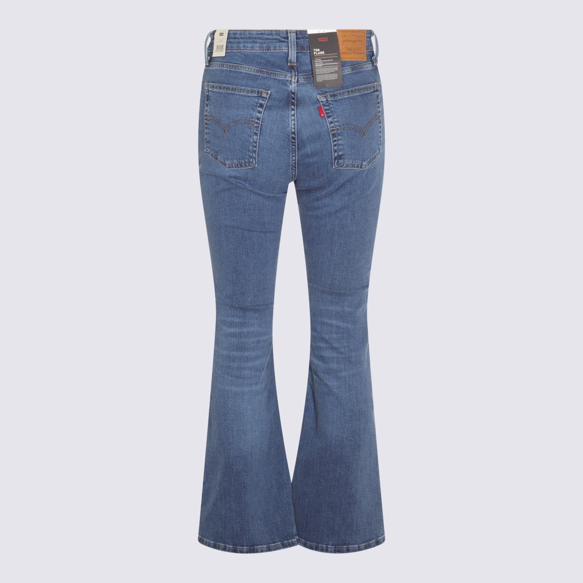 Levi's – Blaue Jeans aus Baumwolldenim