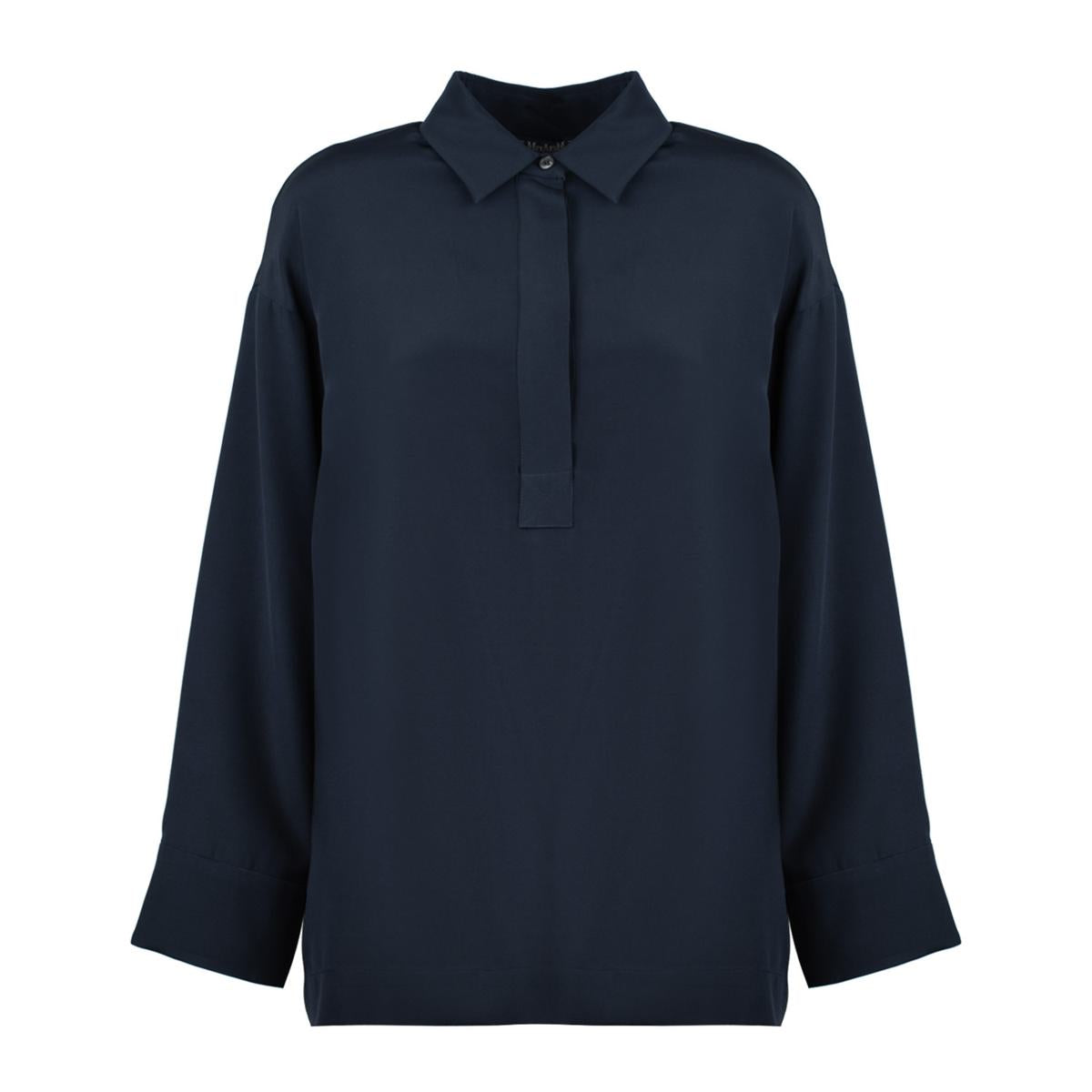Max Mara Crêpe de Chine-Hemd
