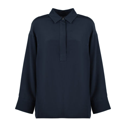 Max Mara Crêpe de Chine-Hemd
