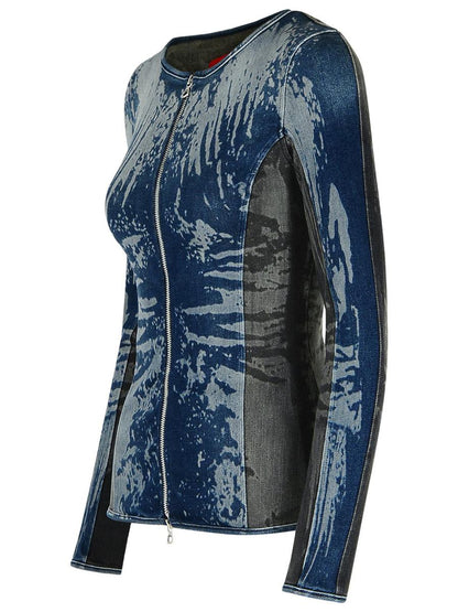 Diesel „Gary“ blaues Baumwolltop