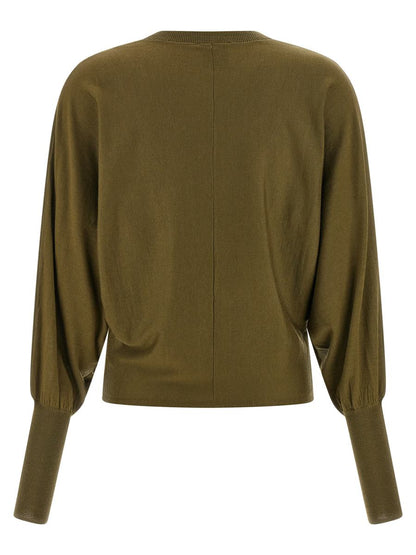 Nackter Wollpullover