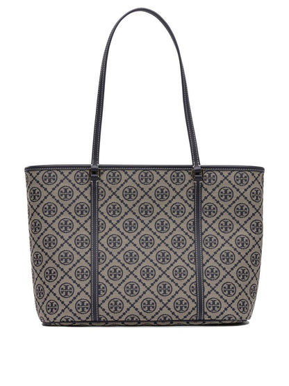 Tory Burch Kleine Tragetasche mit Reißverschluss und T-Monogramm