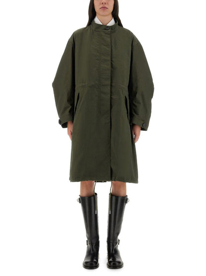 Givenchy – Übergroßer Parka mit Logo-Print