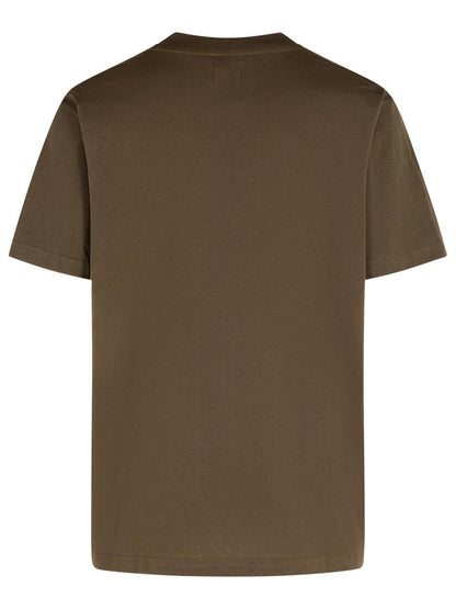 Gelbes Baumwoll-T-Shirt von New Balance
