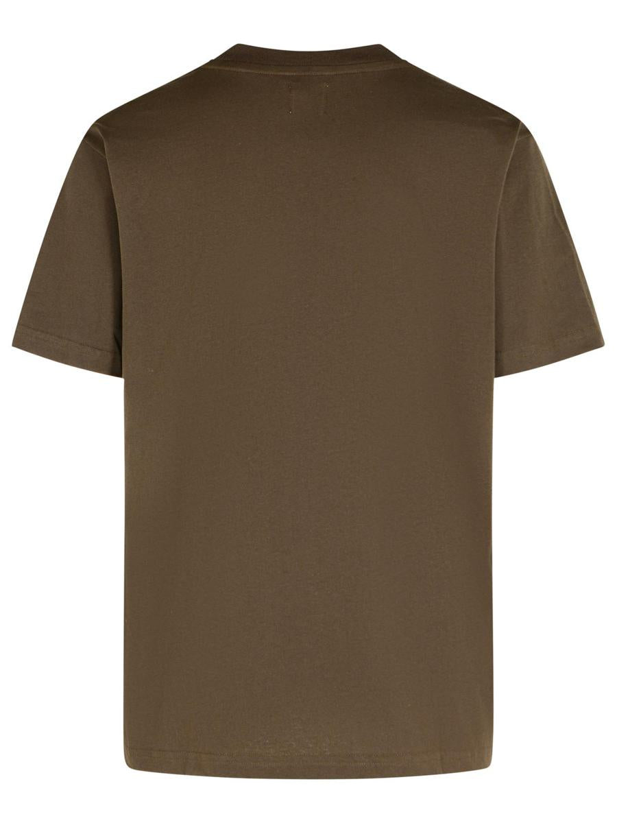 Gelbes Baumwoll-T-Shirt von New Balance
