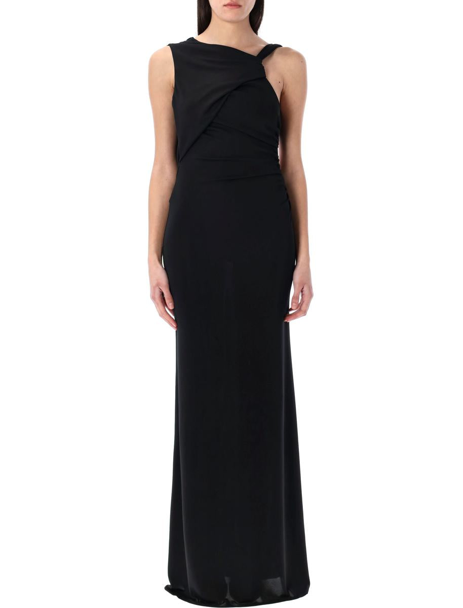 Das drapierte Maxikleid „Andamane Venere“