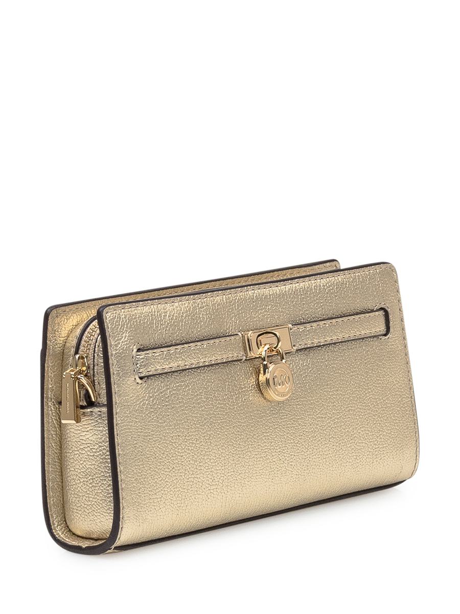 Michael Kors Michael Kors – Goldene Lederbrieftasche