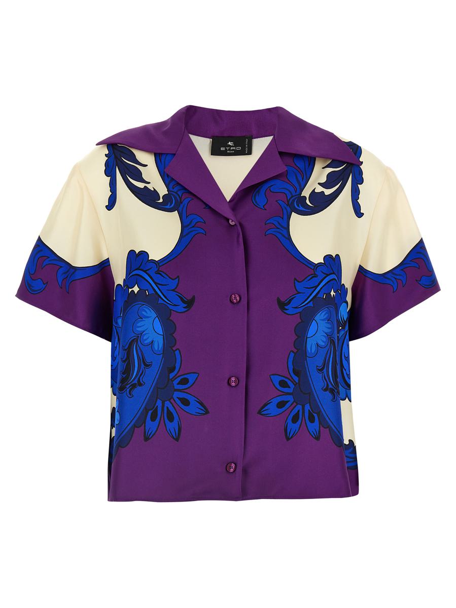 Etro Paisley-Maxihemd