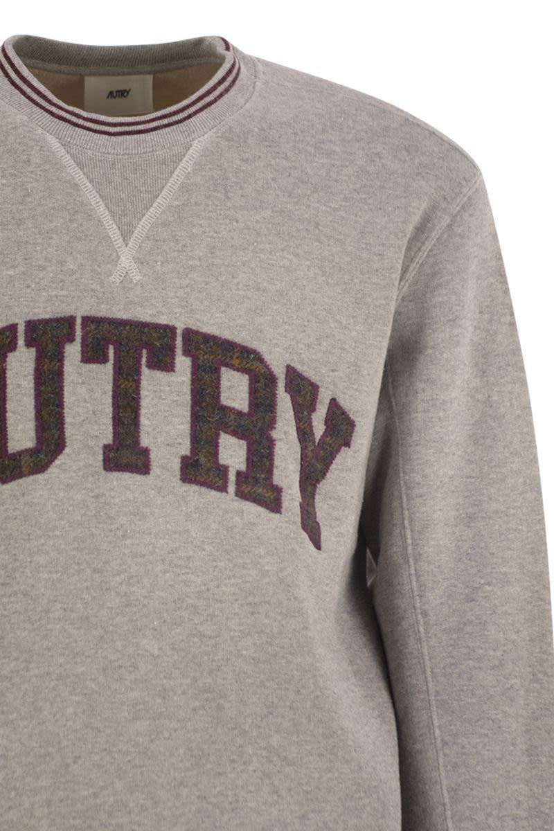 Autry – Sweatshirt mit Rundhalsausschnitt und Logo