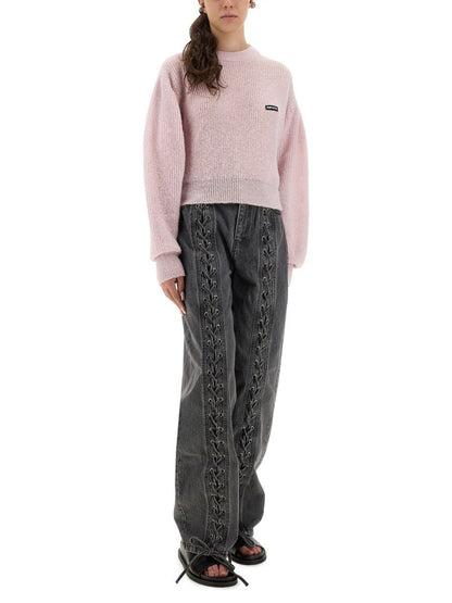 Rotate Birger Christensen Woll-Puffpullover