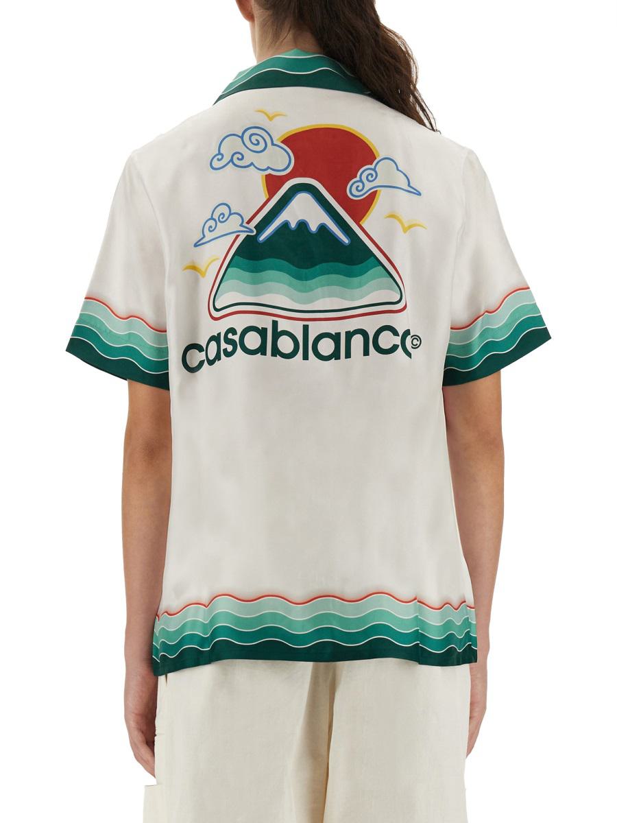 Casablanca „Montagne Ondulée“-Hemd