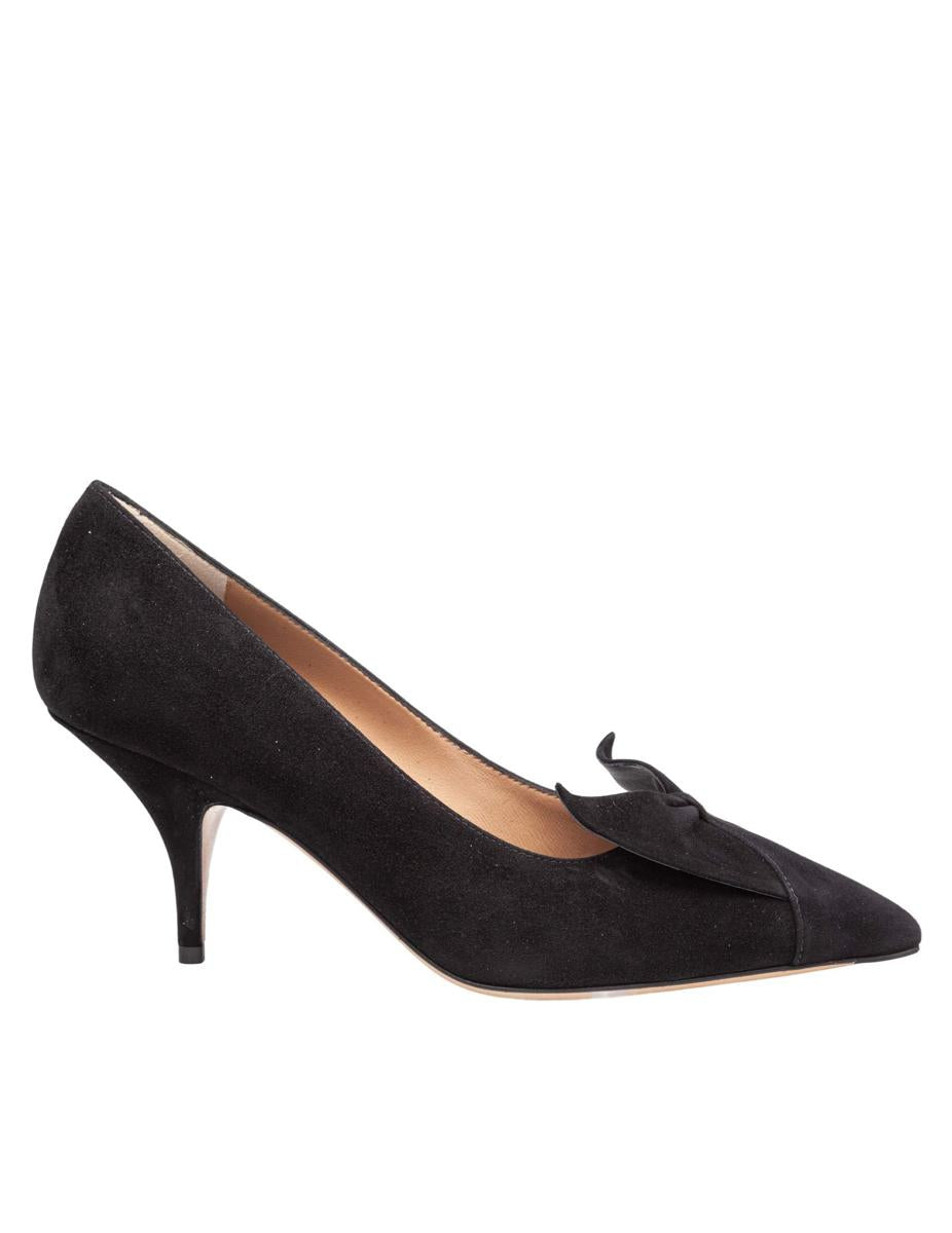 Salvatore Ferragamo Wildlederpumpe
