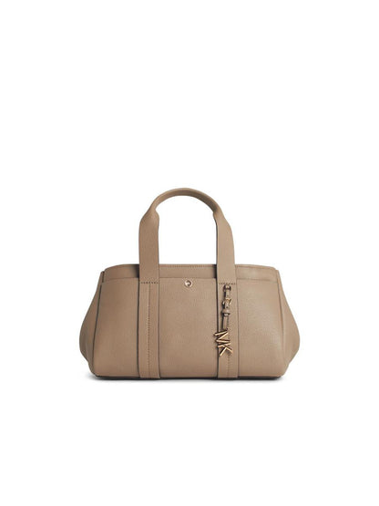 Michael Kors „Romee“ taubengraue Ledertasche