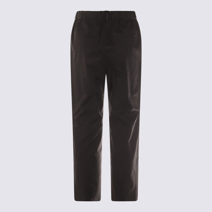 Antonelli Schwarze Baumwollhose