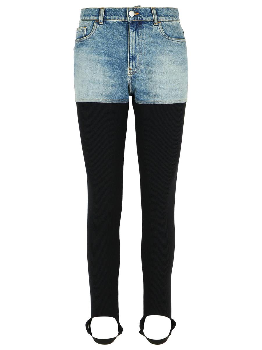 Coperni Zweifarbige Pantaloe aus Bio-Baumwolle