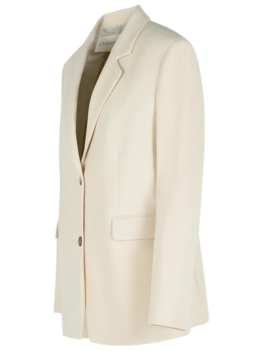 Closed – Lola – Blazer aus beiger Viskosemischung