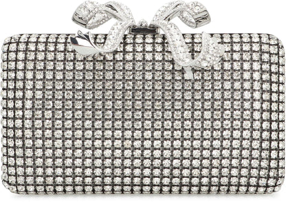 Clutch mit Strasssteinen von Self-Portrait