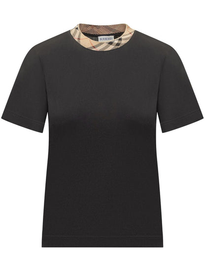 Burberry T-Shirt mit Karomotiv