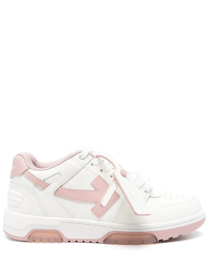 Off-White Out Of Office Kalbsleder Weiß - Rosa