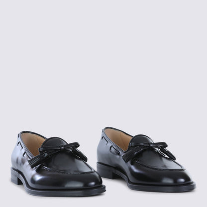 Valentino Garavani – Schwarze Leder-Loafer