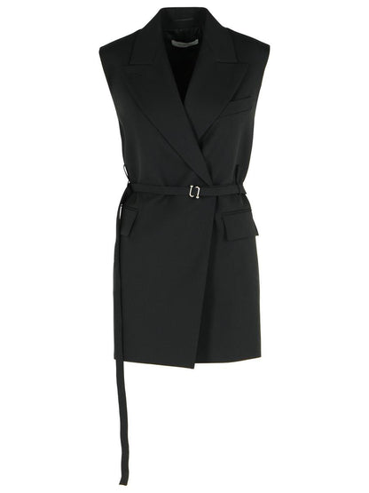 Sportmax „Ciurma“ Blazer aus schwarzer Schurwolle