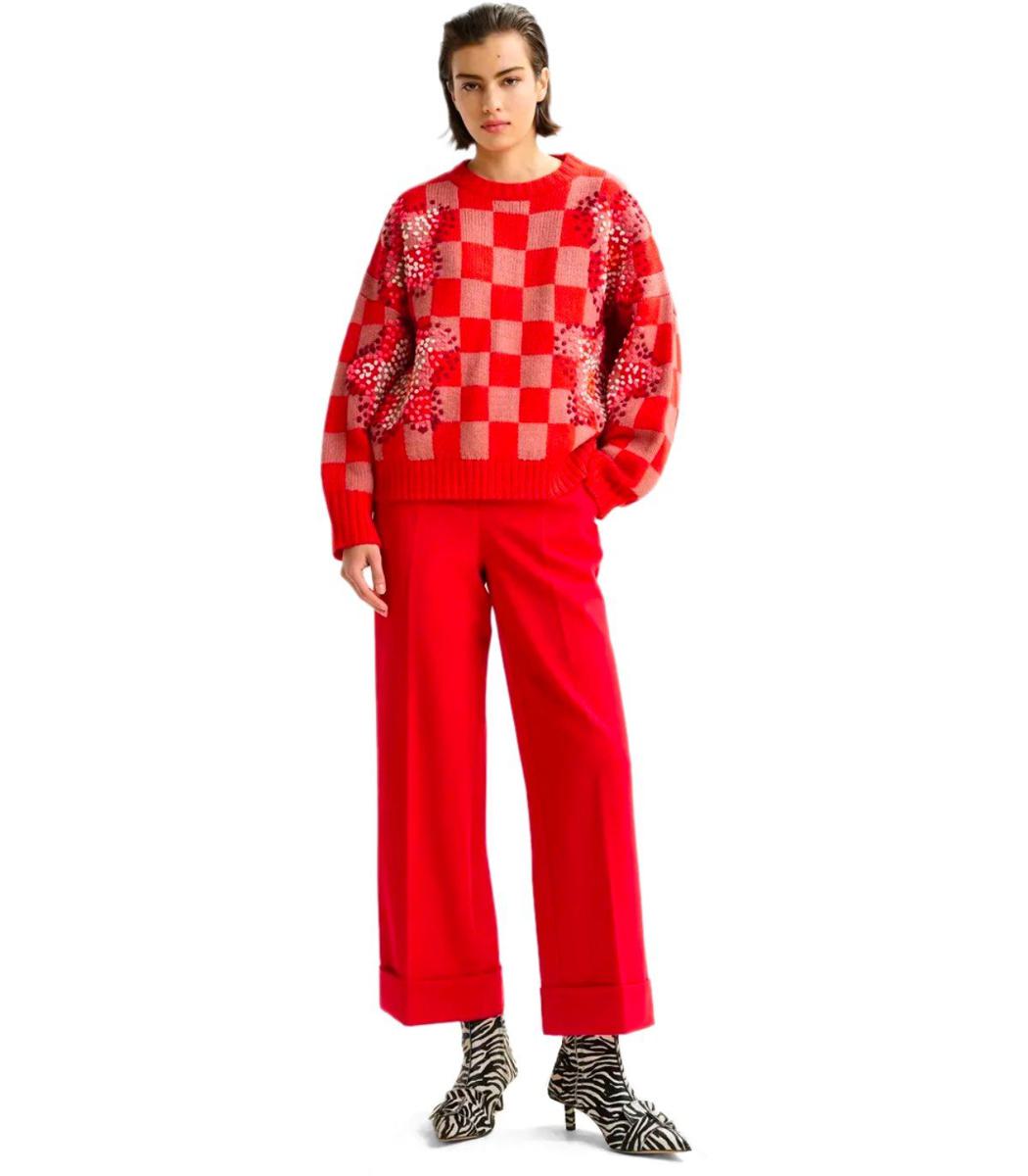 Essentiel Antwerp – Imo – Rote, verkürzte Hose