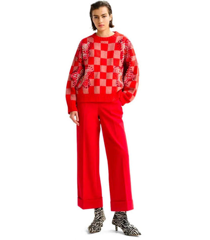 Essentiel Antwerp – Imo – Rote, verkürzte Hose